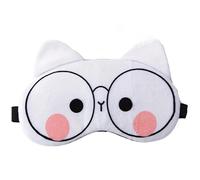 UYFRD Máscara de ojos para dormir, parche para dormir, parche para dormir, para mujer, viajes, relajación, sombra de ojos, protección para dormir, herramientas para el cuidado de los ojos (gato