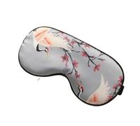 UYFRD Máscara de seda para dormir para los ojos, para la noche, verano, transpirable, con parche para ojos, vendas para viajes, siesta, ayuda para dormir (gris)