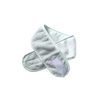 UYFRD Turbante suave para la cabeza, diademas de tela cosmética, toalla de spa, baño, ducha, lavado facial, banda elástica para la cabeza para mujeres (blanco)