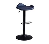 UYHBCNQD Sillas altas de bar giratorias, de piel sintética, sin respaldo, 55 cm-75 cm, altura ajustable, taburete alto para bar, restaurante, hogar, taburete alto para disfrutar de la vida