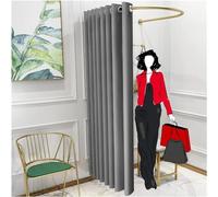 UYHBCNQD Vestuarios confiables Probador de montaje en pared en forma de U con sombrilla, vestuario perfecto espacio privado, vestidor, fácil de instalar, reutilizable