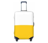 Uyhhgqw The Silesian Flag - Funda protectora duradera para maleta, antiarañazos, se adapta a equipaje de 18 a 32 pulgadas, Black, M