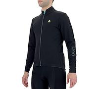 UYN Biking FULLSHELL AEROFIT Jacket, Men's, Negro/Negro/Turquesa, m