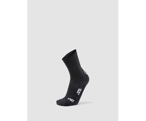 UYN Biking - Medias técnicas para ciclismo de mujer, Mujer, S100087, Black/White, 35-36