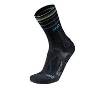 UYN Biotrek Light - Calcetines de trekking para hombre y mujer, transpirables, con base orgánica, para mantener los pies secos y evitar ampollas