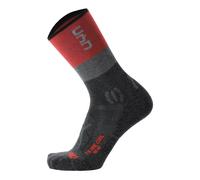 Uyn Calcetines deportivos gris / gris oscuro / rojo pastel / negro 35-36 gris / gris oscuro / rojo pastel / negro