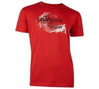 UYN Camiseta Club Skier para Hombre, Color Rojo, Talla XS