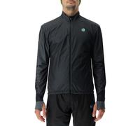 UYN Coreshell - Chaqueta Impermeable para Hombre, Hombre, Chubasquero, O102280, Blackboard Melange/Black, Extra-Large