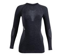 UYN FUSYON Cashmere UW LG_SL. T-Shirt, Piedra Gris/Perla, Large/Extra-Large Women's
