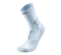 UYN Man Hombre Cross Over Socks, Blanco, 39-41