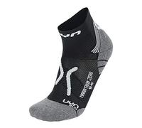 UYN MAN RUN MARATHON ZERO SOCKS, Calcetín deportivo Masculino, Black/White/Grey, 45/47