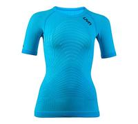 UYN Motyon - Camiseta Interior térmica de Manga Corta para Mujer, Mujer, U100084, Aquarius/Anthracite, XS