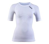 UYN Motyon - Camiseta Interior térmica de Manga Corta para Mujer, Mujer, U100084, White/Anthracite, L-XL