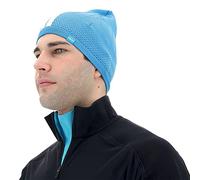 UYN NATYON PARALLELL Hat, Unisex, Diva Azul/Blanco, 1