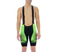 UYN O102006 Biking RACEFAST OW Short Shorts Men's Amarillo Negro XL