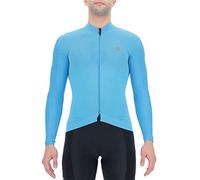 UYN O102080 Biking AIRWING Winter OW Long_SL. T-Shirt Men's Turquesa/Negro S