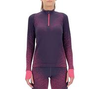 UYN O102124 Running EXCELERATION Long SL.Zip UP T-Shirt Women's Ciruela/milenrama Rosa S