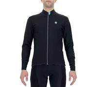 UYN O102189 Biking FULLSHELL AEROFIT Jacket Men's Negro/Negro/Turquesa M
