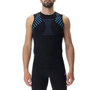 UYN O102377 RUNNING ULTRA1 OW SLEEVELESS Sports vest Men's Negro/Atlántico/Atlántico S