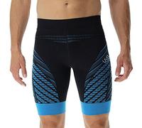 UYN O102378 Running ULTRA1 OW Shorts Leggings Men's Negro/Atlántico XL