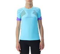 UYN O102379 Running ULTRA1 OW SH_ SL_ T-Shirt Women's Curazao/Negro/Morado M
