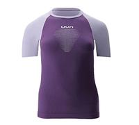 UYN O102554 Running Tempo Run OW Short_SL T-Shirt Women's Púrpura/Púrpura Claro XL