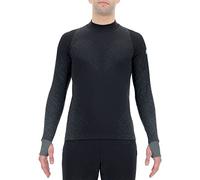 UYN Running EXCELERATION Long SL.Turtle Neck T-Shirt, Men's, Nube Negra, m