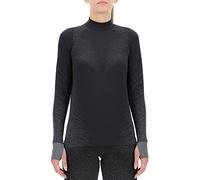 UYN Running EXCELERATION Long SL.Turtle Neck T-Shirt, Women's, Nube Negra, m