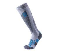 UYN S100041 SKI ALL MOUNTAIN Socks Men's Gris jaspeado claro/azul claro 41