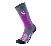 UYN S100042 SKI ALL MOUNTAIN Socks Women's Mezcla gris medio/púrpura 42