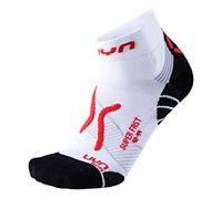 UYN S100065 RUN SUPER FAST Socks Men's blanco rojo 41
