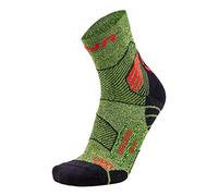 UYN S100074 RUN TRAIL CHALLENGE Socks Hombre Yellow Fluo Melange/Red 38