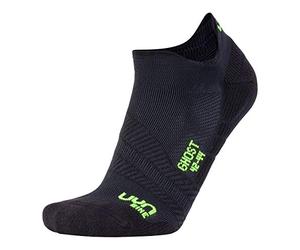 UYN S100088 CYCLING GHOST Socks Men's Negro/Amarillo Fluo 41