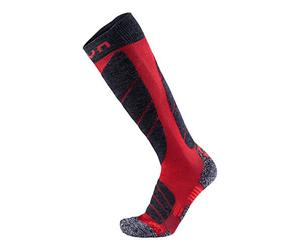 UYN S100098 SKI MAGMA Calcetines Hombre Rojo Oscuro/Antracita 38