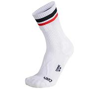 UYN S100150 Tennis Socks Unisex Blanco/Negro/Rojo 38