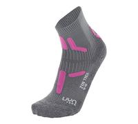 UYN S100220 TREKKING 2IN Socks Women's Gris medio/rosa 40