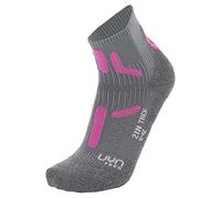 UYN S100222 TREKKING 2IN LOW CUT Socks Women's Antracita/Turquesa 36