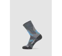 UYN S100238 TREKKING 2IN MERINO MID Socks Women's Gris medio/turquesa 36