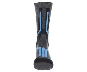 UYN S100245 SKI CROSS COUNTRY 2IN Socks Hombre Anthracite/Blue 47