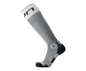 UYN S100274-G160 SKI ONE MERINO SOCKS Socks Hombre Grey Melange/White 35/38
