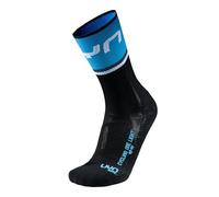 UYN S100287 CYCLING ONE LIGHT Socks Men's Negro/Azul Cobalto 41