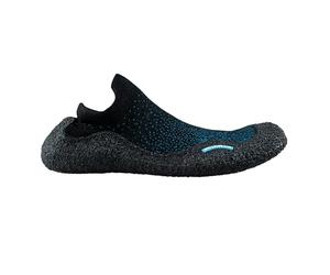 UYN Shockie Shoes - Zapatos descalzos para hombre, color negro y turquesa, negro turquesa, 44 EU