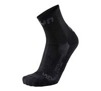 UYN Superleggera - Calcetines de Ciclismo para Mujer, Mujer, S100091, Negro/Negro, 37/38