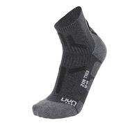UYN Trekking 2In Low Cut, Calcetines Hombre, Grey/Anthracite, 39/41