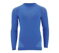 UYN U100006 EVOLUTYON UW LG_SL. T-Shirt Men's Azul Lapislázuli/Azul/Naranja Brillo XXL