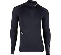 UYN U100034 AMBICIÓN UW LG_SL. Camiseta Cuello Alto Hombre Pizarra/Negro/Blanco XL