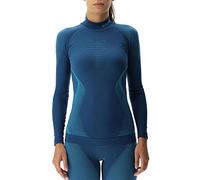 UYN U100038 EVOLUTYON UW LG_SL Turtle Neck T-Shirt Women's Azul Poseidón/Pavo real533/Pavo real533 XS