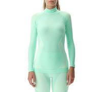 UYN U100038 EVOLUTYON UW LG_SL Turtle Neck T-Shirt Women's Verde Claro/Blanco/Blanco XL