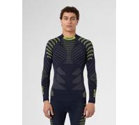 UYN U100290 RESILYON UW LG_SL. Turtle Neck T-Shirt Men's Azul Oscuro/Amarillo M
