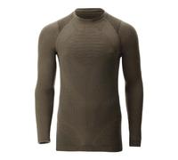 UYN U100307-M450 FUSYON Defender UW LG_SL.Round Neck T-Shirt Hombre Tactical Coyote S/M